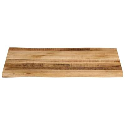 Tafelblad met natuurlijke rand 80x60x2,5 cm massief mangohout Tafelblad met natuurlijke rand 80x60x2,5 cm massief mangohout
