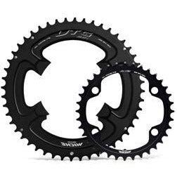 Miche kettingblad r12-h 12v 52 tands zwart met boutjes