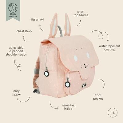 Boekentas Satchel animal TRIXIE mrs rabbit