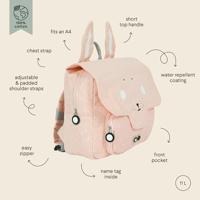 Boekentas Satchel animal TRIXIE mrs rabbit - thumbnail