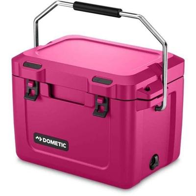 Geïsoleerde koelbox - DOMETIC - Patrol 20 - 19L - RVS draaggreep - Houdt ijs meerdere dagen vast - Roze