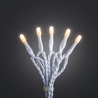 Konstsmide 3811-800 Micro-lichtketting Buiten Energielabel: G (A - G) werkt op het lichtnet Aantal lampen 40 LED Barnsteen Verlichte lengte: 12.64 m - thumbnail