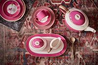 Pip Studio Pip Chique Gebaksbord Roze 17cm - thumbnail