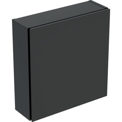 Geberit iCon bovenkast 45x46.7x15cm 1 deur zonder softclose Spaanplaat lava Mat 502.319.jk.1