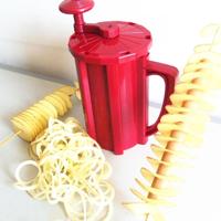 528-6 Popular Tornado Potato Slicer Manual Twist Spiral Potato Cutter Whirlwind Potatoes Machine Potato Vegetables Tools - thumbnail