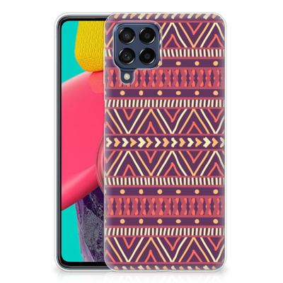 Samsung Galaxy M53 | TPU bumper | Aztec Paars Samsung Galaxy M53 | TPU bumper | Aztec Paars