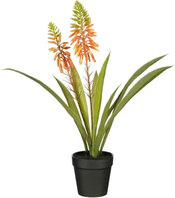 Mica Decorations kunstplant aloe vera 43cm groen