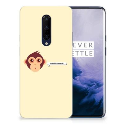 OnePlus 7 Pro Telefoonhoesje met Naam Monkey OnePlus 7 Pro Telefoonhoesje met Naam Monkey