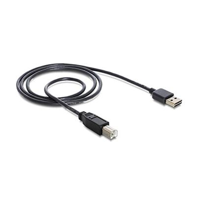 Delock 83360 Kabel EASY-USB 2.0 Type-A male > USB 2.0 Type-B male 3 m zwart - thumbnail
