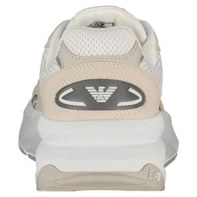 EA7 Emporio Armani Crusher Sneakers Heren Wit - Maat 40 - Kleur: Wit | Soccerfanshop
