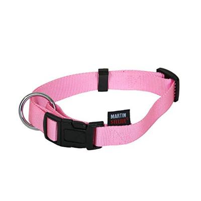 MARTIN SELLIER HALSBAND BASIC NYLON ROZE 16 MMX30-45 CM