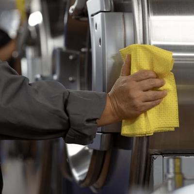 Reinigingsdoek tork w8 premium 1laags geel | 8 stuks