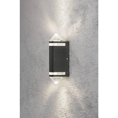 Konstsmide Modena Aites II 7519-750 Buitenlamp (wand) Halogeen GU10 70 W Zwart