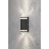 Konstsmide Modena Aites II 7519-750 Buitenlamp (wand) Halogeen GU10 70 W Zwart - thumbnail