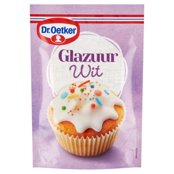 Dr. Oetker Glazuur Wit Taart Versiering 125 g bij Jumbo