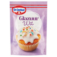 Dr. Oetker Glazuur Wit Taart Versiering 125 g bij Jumbo - thumbnail