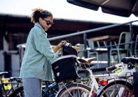 Ortlieb Up-Town Rack Urban Mand 17.5L Achterkant - Blauw - thumbnail