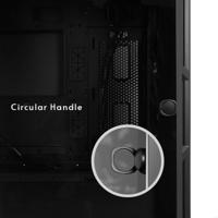 Chieftec GA-01B-TG-OP Midi-tower PC-behuizing Zwart - thumbnail