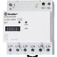 Finder 7E.36.8.400.0010 kWh-meter 3-fasen Mechanisch 65 A Conform MID: Ja 1 stuk(s) - thumbnail