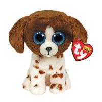 TY Beanie Boos Knuffel Hond Muddles 15 cm - thumbnail