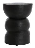 Light & Living Bijzettafel 'Azalio' 35cm, kleur Mat Zwart - thumbnail