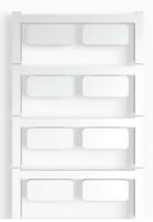 Weidmüller 1713700000 SM 27/12.5 NEUTRAL SI Apparaatmarkering Montagemethode: Plakken Markeringsvlak: 12.50 x 27 mm Zilver Aantal markeringen: 80 80 stuk(s) - thumbnail