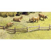 NOCH 13030 H0 Houten hek Bouwpakket - thumbnail