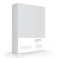 Romanette Romanette flanel laken zilver 180x290 - thumbnail