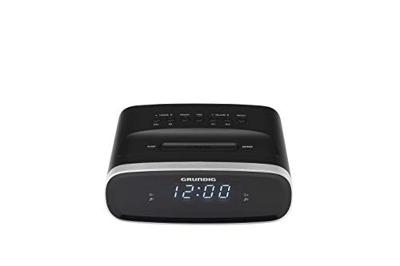 Grundig Sonoclock 1500 wekker zwart/USB-oplaadfunctie/FM-tuner/wekfunctie/slaapfunctie