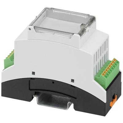 Phoenix Contact BC 35,6-KIT-U11-7035 + 2SPTA8 1311003 Elektronicabehuizing 35.6 x 89.7 x 60.7 Polycarbonaat Grijs-wit (RAL 7035), Zwart 1 stuk(s)