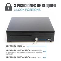 Kassa lade iggual IRON-30 Zwart - thumbnail