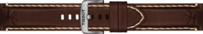 Horlogeband Tissot T600045600 Leder Bruin 22mm