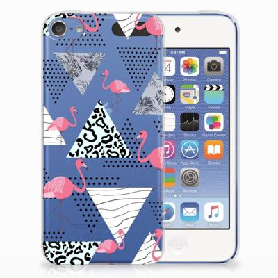 Apple iPod Touch 5 | 6 | TPU Hoesje | Flamingo Triangle