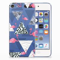 Apple iPod Touch 5 | 6 | TPU Hoesje | Flamingo Triangle - thumbnail