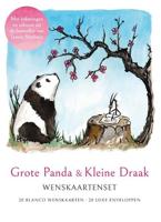 Grote Panda & Kleine Draak - Wenskaartenset - thumbnail