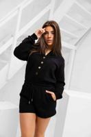 Malelions Hidden Amazon Playsuit Dames Zwart - Maat XL - Kleur: Zwart | Soccerfanshop - thumbnail