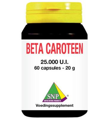 Beta caroteen 25000IU 60 Capsules