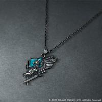 Final Fantasy XVI Necklace - Wings of Promise Silver Pendant - thumbnail
