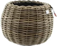 Plantenmand Drypot Tina Rotan Grijs Ø45cm - thumbnail