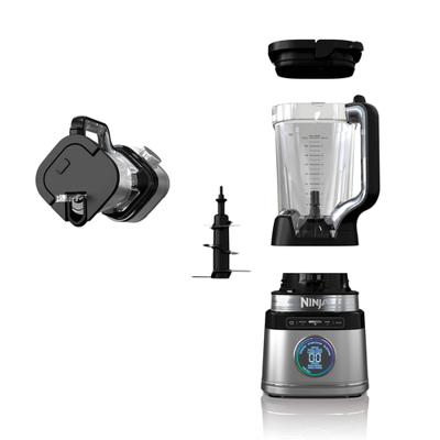 NINJA Detect Power TB201EU Professionele Blender - 2 liter kan - 1200W - Zwart en Zilver - 15 standen - TB201EU NINJA Detect Power TB201EU Professionele Blender - 2 liter kan - 1200W - Zwart en Zilver - 15 standen - TB201EU