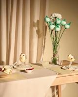 LIND DNA - Dinner Mat Square - Placemat 35x45cm Nupo Lemon Sorbet - thumbnail