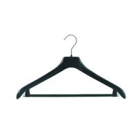 Hanger zwart NF44 met broeklat 44cm - thumbnail