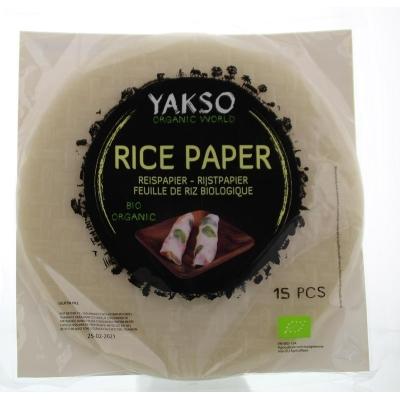 Yakso Rijstpapier bio 150 Gram