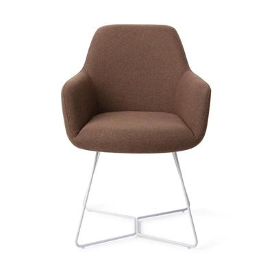Jesper Home Eetkamerstoel 'Hiroo' Beehive White, kleur Rustic Rye