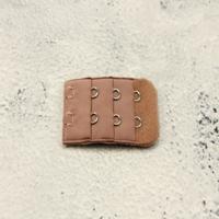 Op en Top Zwanger Beha Verlengstuk / Verlenger 2 Haaks Bruin - thumbnail