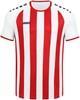 JAKO 4215 Maillot Inter Mc - Wit/Sportrood - L - thumbnail