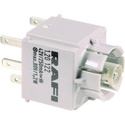 RAFI 1.20.123.023/0000 Contactelement Terugstelbaar 1x NO Moment 250 V 10 stuk(s) Package