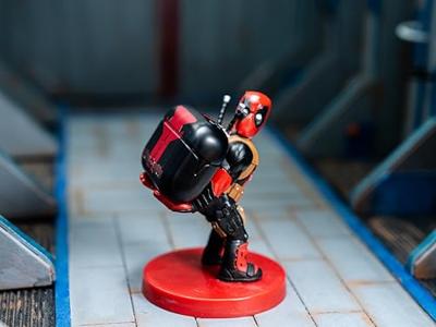 Marvel Holdems Mini Holder & Wireless Headphones Deadpool with TWS Buds Pro 10 cm - thumbnail