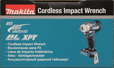 Makita DTW302Z DTW302Z Accu-slagmoersleutel 300 Nm 18 V Aantal meegeleverde accus: 0 Li-ion Zonder accu - thumbnail