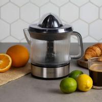 Elektrische citruspers - LIVOO - DOD210 - 40 W - 1 grote en 1 kleine perskegel - Roestvrij staal / Zwart - thumbnail